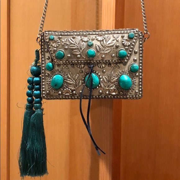 Sam Edelman Handbags - Sam Edelman Turquoise Purse